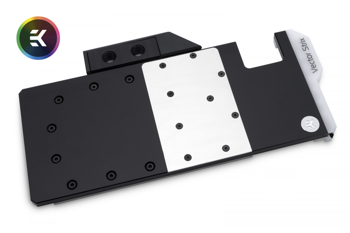 Водоблок EKWB EK-Vector Strix RTX 2070 RGB - Nickel + Acetal для видеокарт NVidia 2070