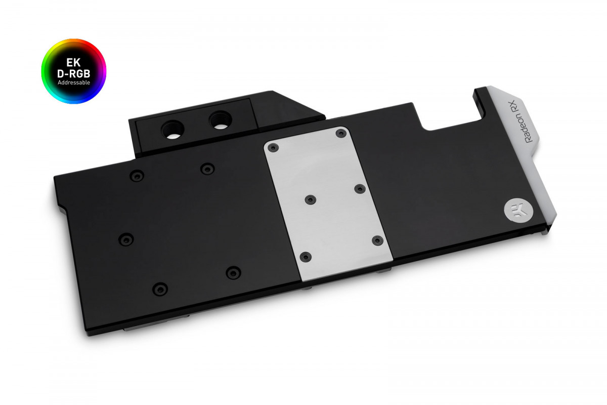 Водоблок EKWB EK-Quantum Vector Radeon RX 5700 +XT D-RGB - Nickel + Acetal для видеокарт AMD RX5700XT