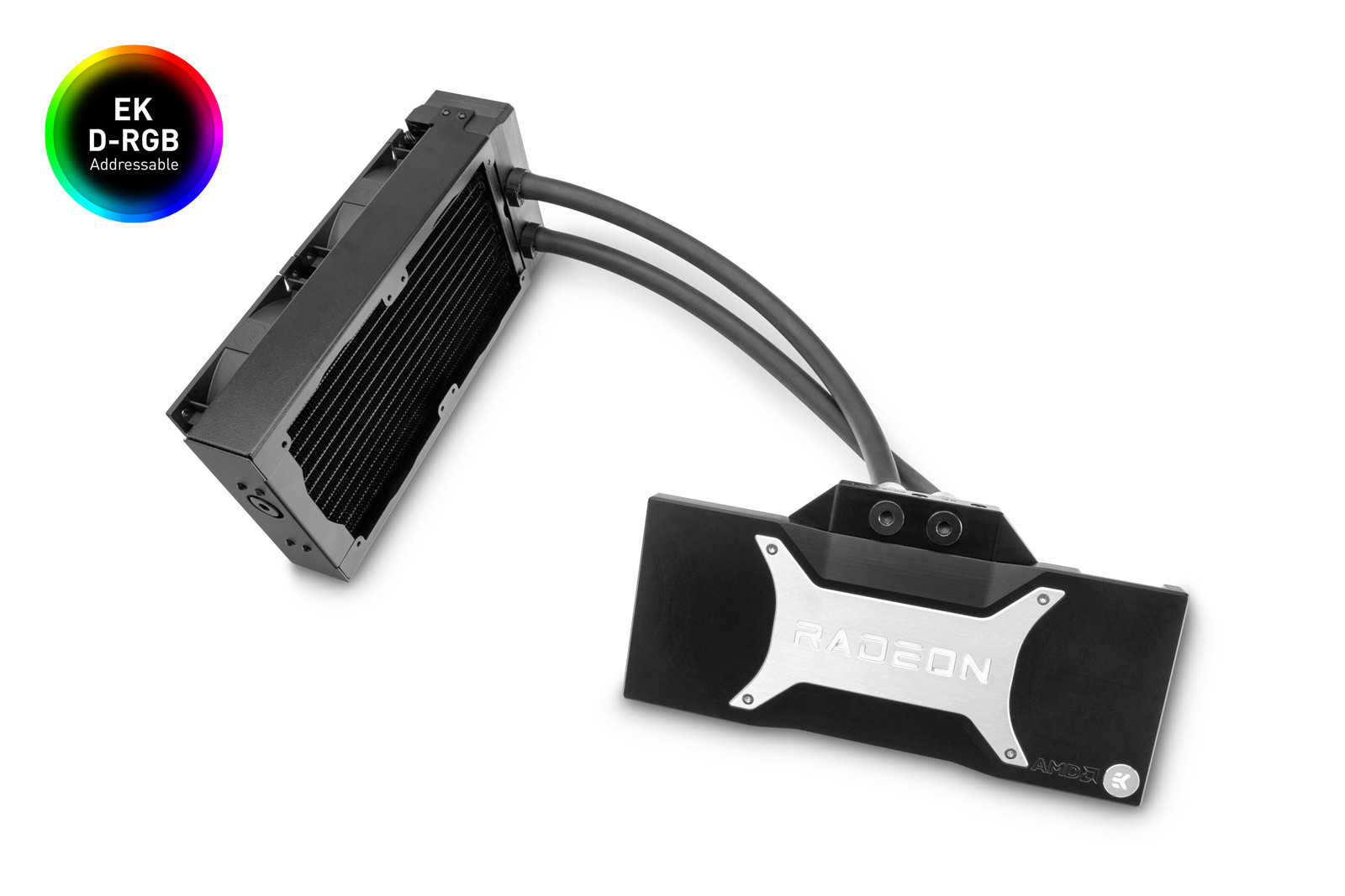 Водоблок EKWB EK-Quantum Reaction AIO RX 6800/6900 D-RGB P240 - AMD Radeon Edition для видеокарт AMD Radeon RX 6900 XT