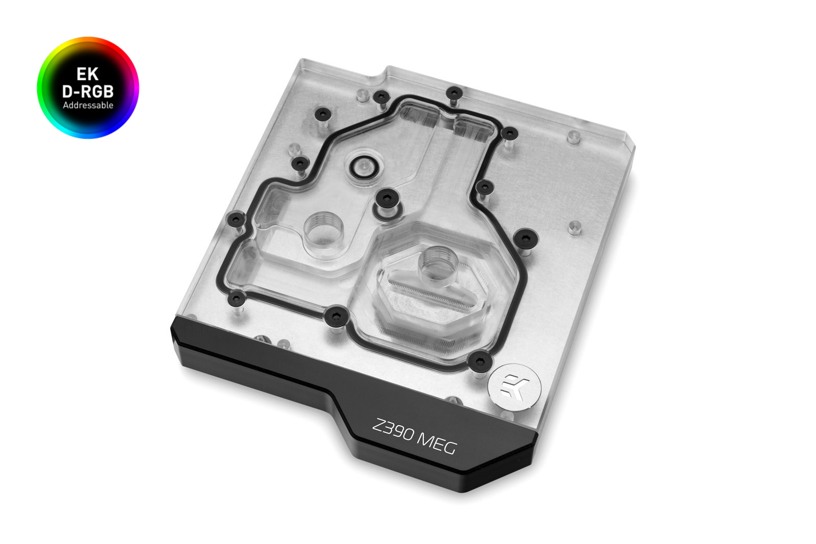 Водоблок для материнской платы  MSI MEG Z390 Ace EKWB  EK-Momentum MSI Z390 MEG Ace D-RGB - Plexi