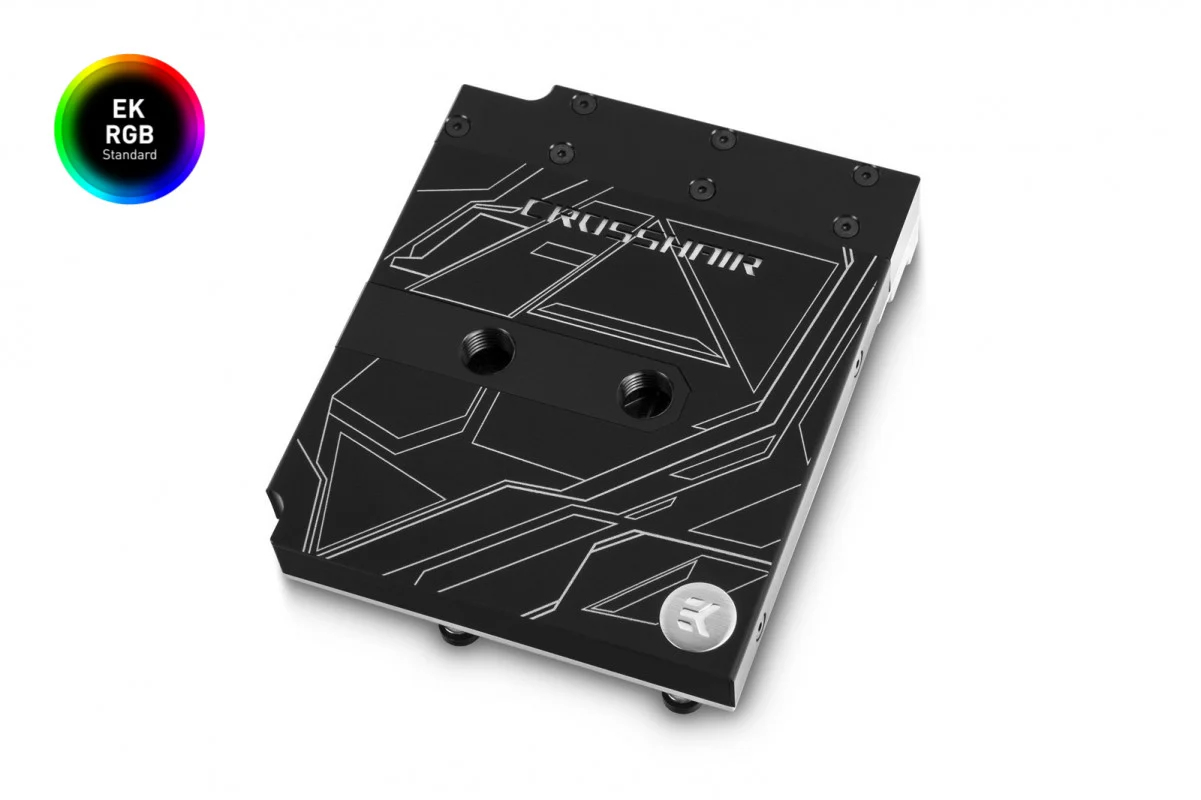 Водоблок для материнской платы  ASUS ROG Crosshair VII EKWB EK-FB ASUS C6H RGB Monoblock - Acetal+Nickel