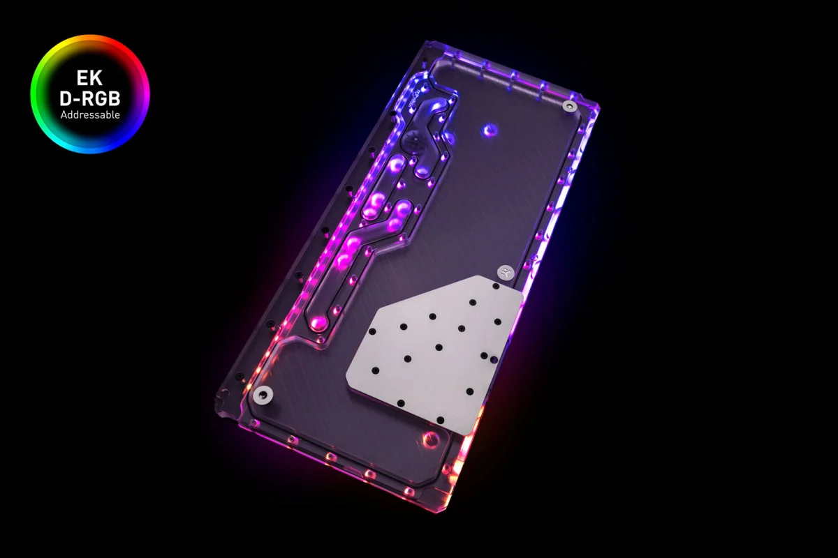 Водоблок для корпуса Lian Li O11 Dynamic XL EKWB EK-Quantum Reflection PC-O11D XL D5 PWM D-RGB - Plexi