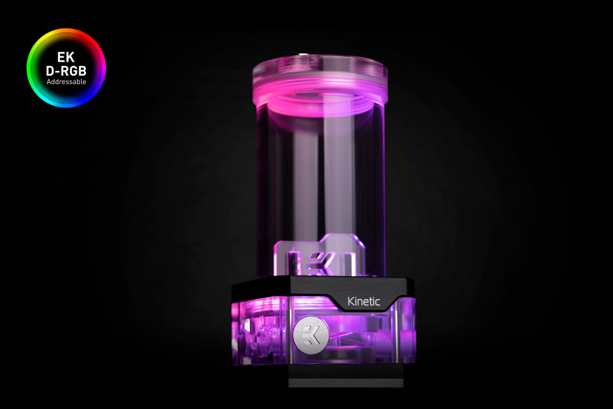 Резеурвар с помпой EKWB EK-Quantum Kinetic TBE 160 VTX PWM D-RGB - Plexi