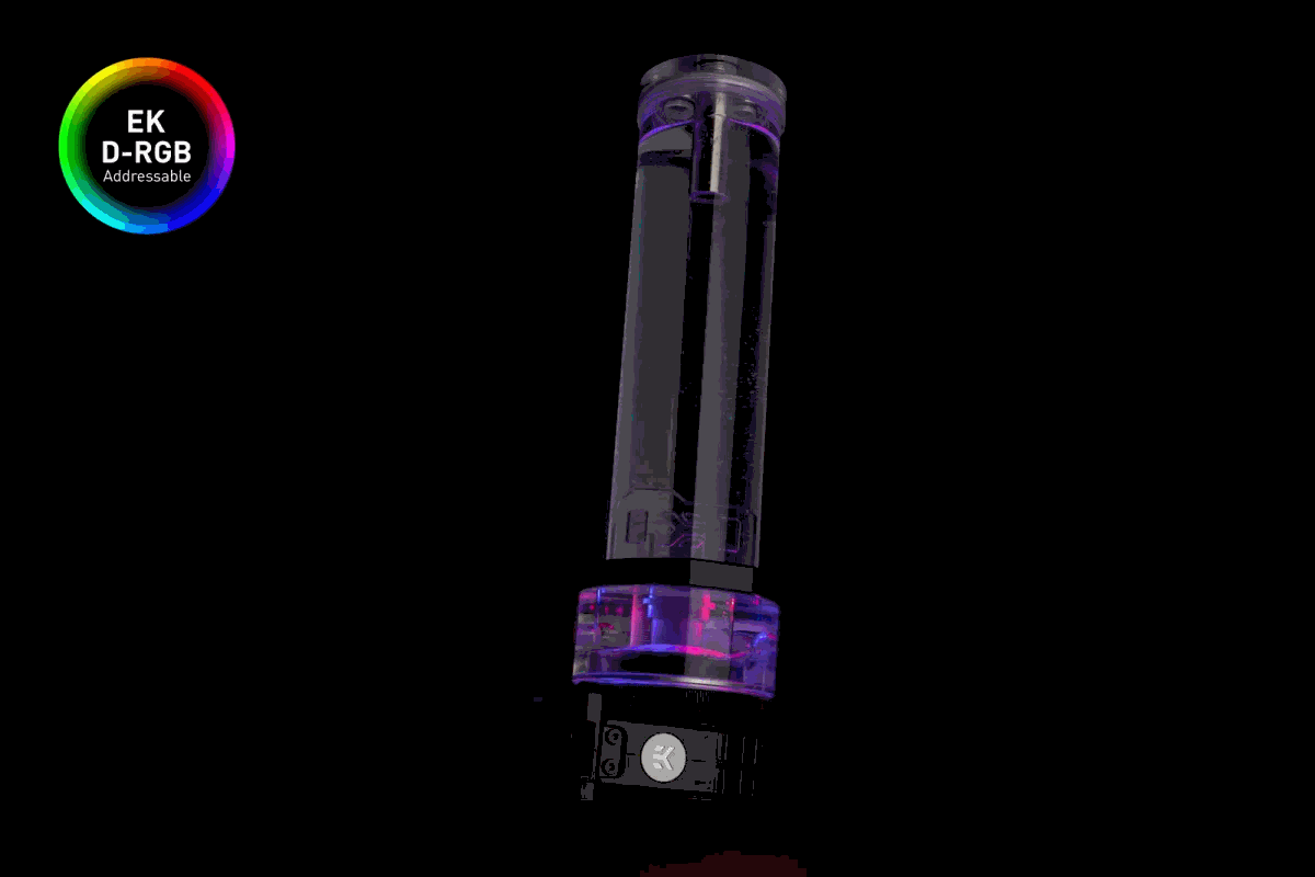 Резеурвар с помпой EKWB EK-Quantum Kinetic TBE 300 D5 PWM D-RGB - Plexi
