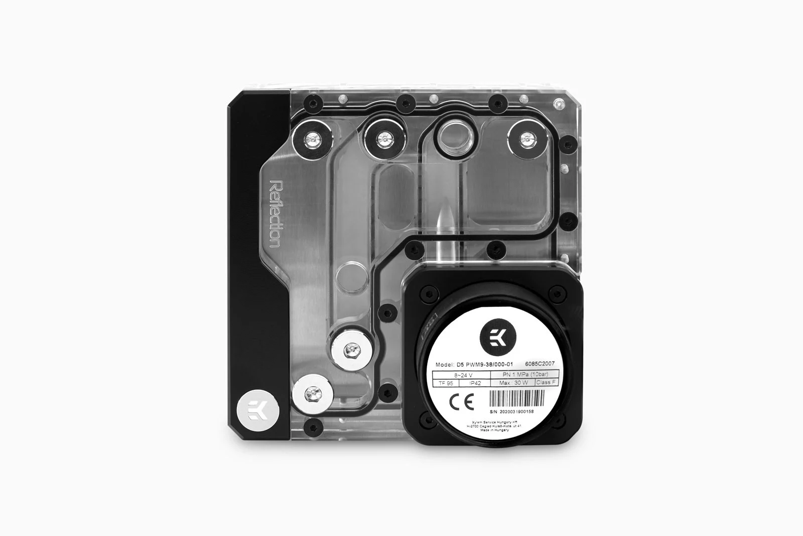 Резеурвар с помпой EKWB EK-Quantum Reflection Uni 140 D5 PWM D-RGB - Plexi