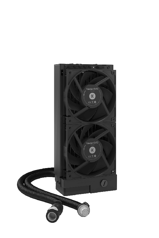 Съемный радиатор 120*2 с двумя куллерами для системы жидкостного охлаждения ПК EK-MLC Phoenix 240 Radiator Core Module