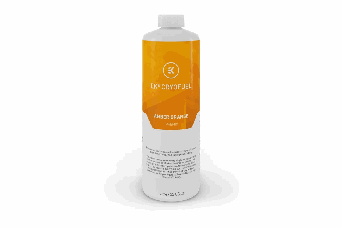 Охлаждающая жидкость янтарно-оранжевая EKWB EK-CryoFuel Amber Orange (Premix 1000mL)