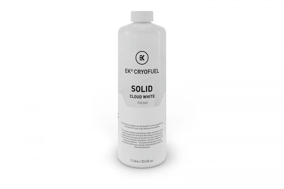 Охлаждающая жидкость облочно-белая EKWB EK-CryoFuel Solid Cloud White (Premix 1000mL)