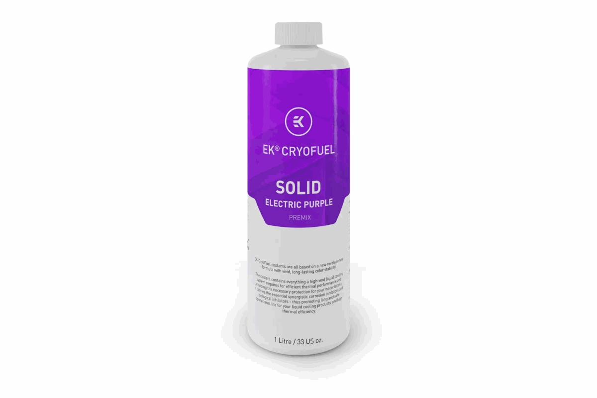 Охлаждающая жидкость пурпурно-синяя EKWB EK-CryoFuel Solid Electric Purple (Premix 1000mL)