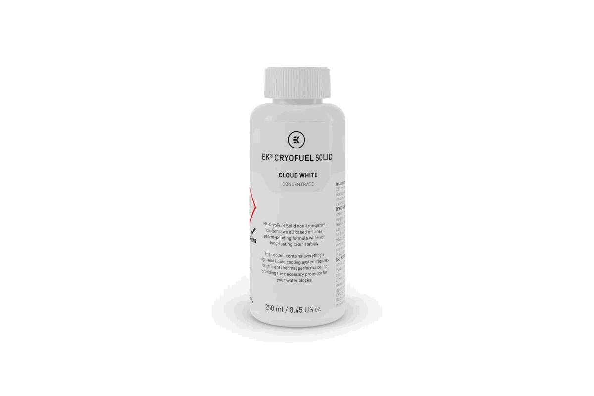 Охлаждающая жидкость облачно-белая EKWB EK-CryoFuel Solid Cloud White (Conc. 250mL)