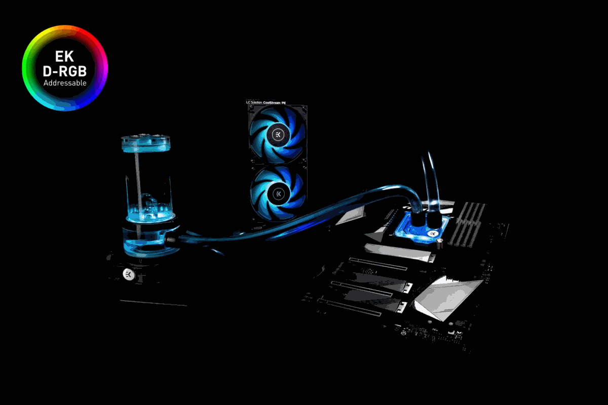 Набор жидкостного охлаждения EKWB EK-Quantum Power Kit D-RGB P240 с радиатором 120х240