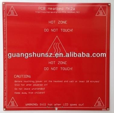 Нагревательный столик  MK2A  214mm * 214mm * 1.6mm 12 v 120W