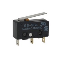 Микровыключатель SS-5GL (AC 250В, 5А)