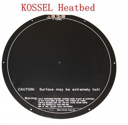 Нагревательный столик Kossel Rostock Delta Circular Hot Bed PCB 300mm
