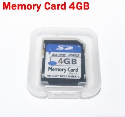 Карта памяти SD 4GB с чехлом