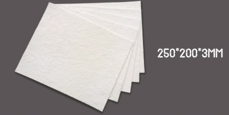 Теплоизоляционный хлопок для нагревательного стола (250x200x3мм)