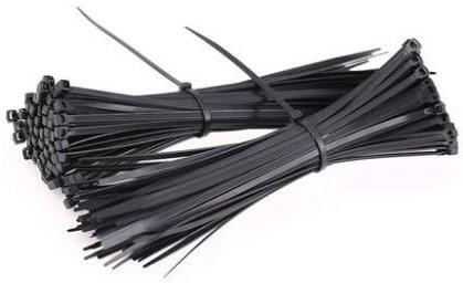 Нейлоновые стяжки (черный, 3x100мм, 500 шт)