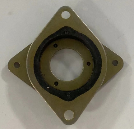 Крепление для шагового мотора Nema 17  (сталь, 54x54x7мм)