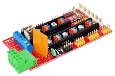 Плата управления для 3д принтера RAMPS 1.4 (2560, цветная)