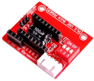 Плата управления шаговыми двигателями A4988 (1 шт, 3A)