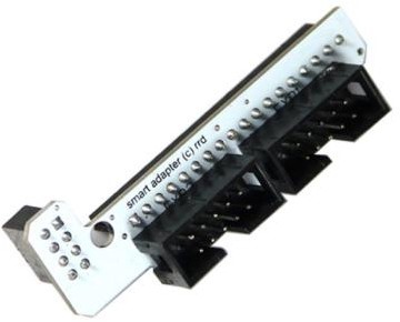 Адаптер  Ramps 1.4 для LCD2004 LCD12864 белый