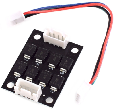 Диодный фильтр для шаговых моторов (DRV8825)