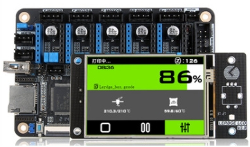 "Материнская плата LERDG-Z для 3D-принтера без драйвера (ARM 32 бит, экран 3.5"")"