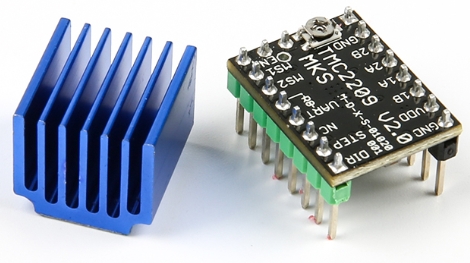 Драйвер шагового двигателя TMC2209