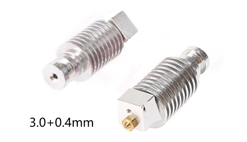 Экструдер в сборе Direct V5 (0.4мм, филамент 3.0мм)