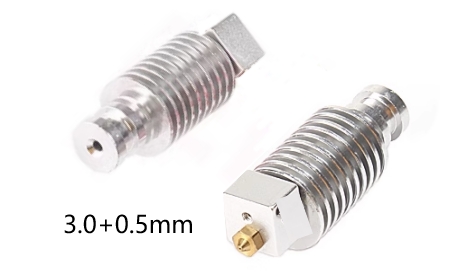 Экструдер в сборе Direct V5 (0.5мм, филамент 3.0мм)