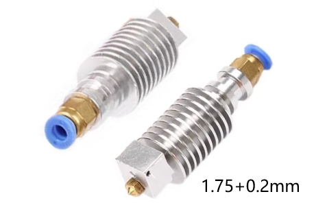 Экструдер в сборе Bowden V5 (0.2мм, филамент 1.75мм)