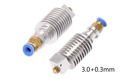 Экструдер в сборе Bowden V5 (0.3мм, филамент 3.0мм)