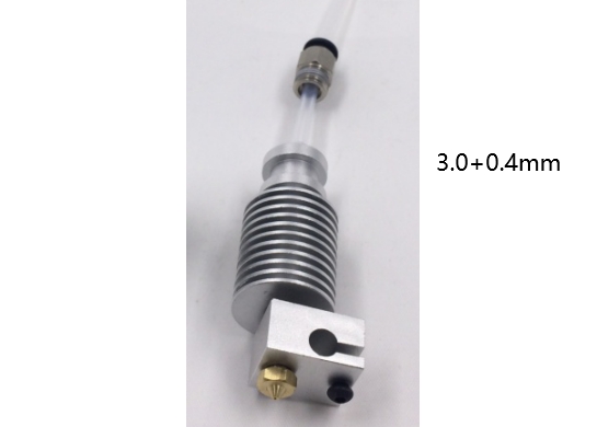 Экструдер в сборе Bowden V6 (0.4мм, филамент 3.0мм)