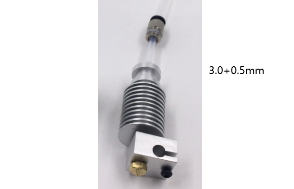 Экструдер в сборе Bowden V6 (0.5мм, филамент 3.0мм)