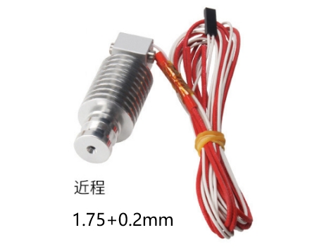 Экструдер в сборе Direct V5 с датчиком температуры и термистором (0.2мм, филамент 1.75мм)