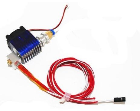 Экструдер в сборе  Bowden  V5 1,75 + 0,5