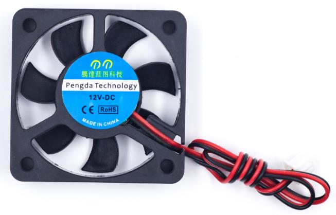 Вентилятор охлаждения 5010 (12В DC, размер 50x50x10мм)