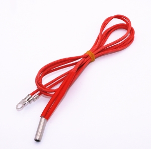 Нагревательный элемент для 3D принтера (12В, 40Вт, с крючком, 1М)