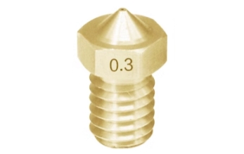 Сопло V5 V6 0.3мм (латунь, M6, 1.75мм)