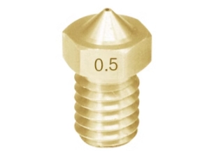 Сопло V5 V6 0.5мм (латунь, M6, 1.75мм)