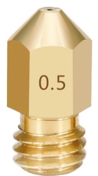 Сопло MK7/MK8 0.5мм (латунь, 1.75мм)