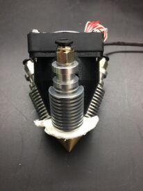 Экструдер латунный на 3 канала под нить 1,75 мм с соплом 0,4 мм