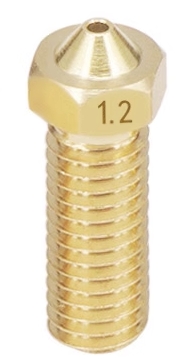 Сопло V6 Volcano 1.2мм (латунь, 3.0мм)