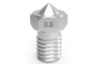 Сопло V5 V6 0.8мм (нержавеющая сталь, 1.75мм)