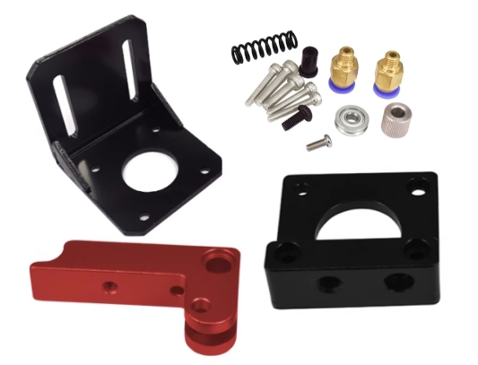 Экструдер MK8 (левая сторона, филамент 1.75мм)