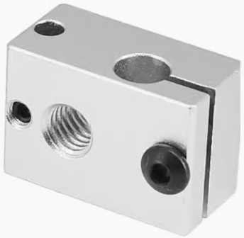 Алюминиевый термоблок V6