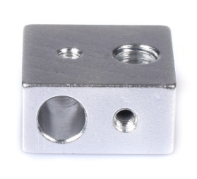 Алюминиевый термоблок MK7/MK8 (20x20x10мм)