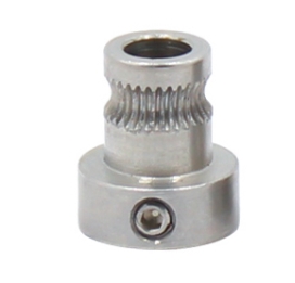 Шестерня для экструдера (нержавеющая сталь, 5мм, для филамента 3мм)