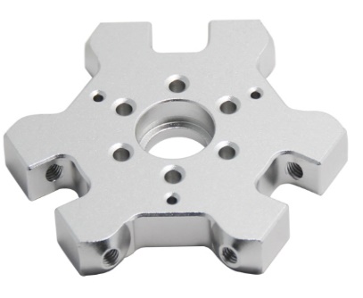 Алюминиевый кронштейн для экструдеров V5/V6 (M4, 4мм)