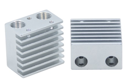 Алюминиевый двойной термоблок E3D